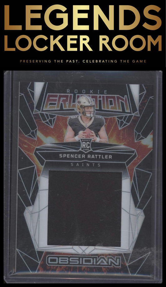 2024 Panini Obsidian - Rookie Eruption Materials #43 Spencer Rattler