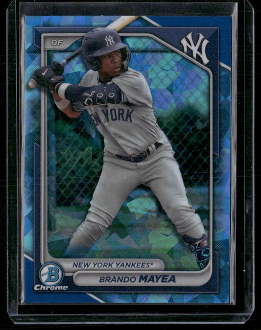 2024 Bowman Chrome Sapphire #BCP-84 Brando Mayea Prospects