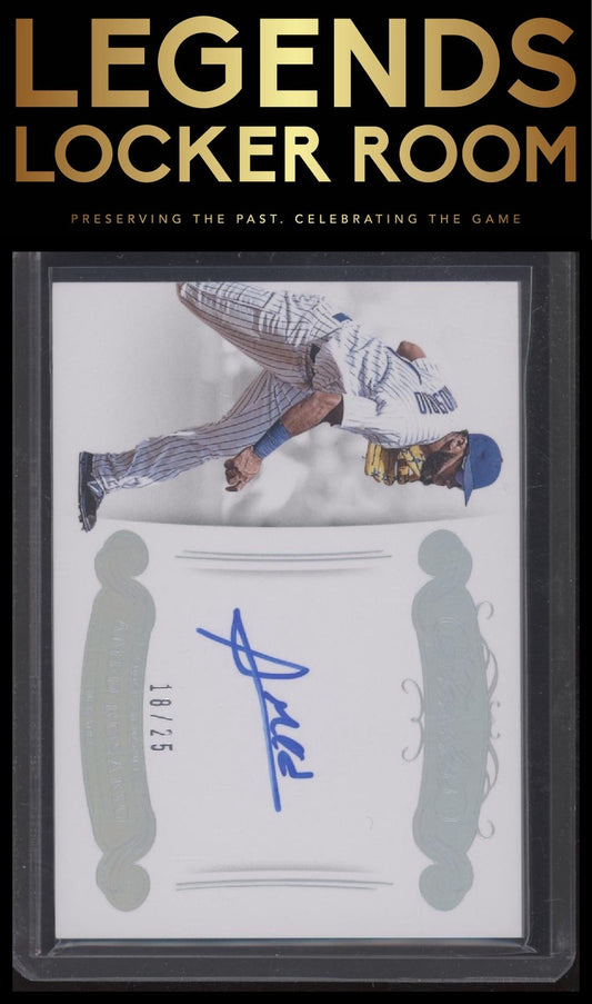 2018 Panini Flawless #FRS-AR Amed Rosario Flawless Rookie Signatures #/25