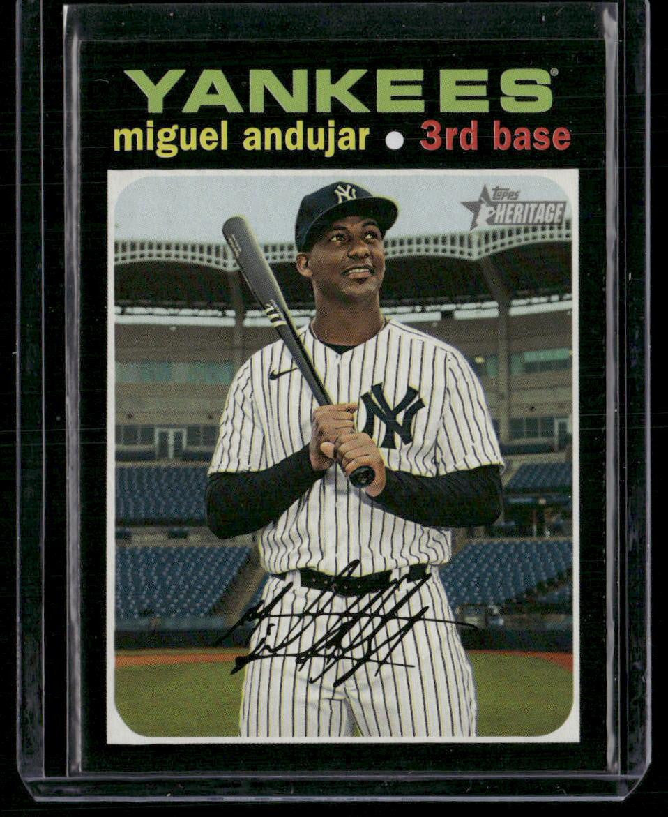 2020 Topps Heritage #551 Miguel Andujar