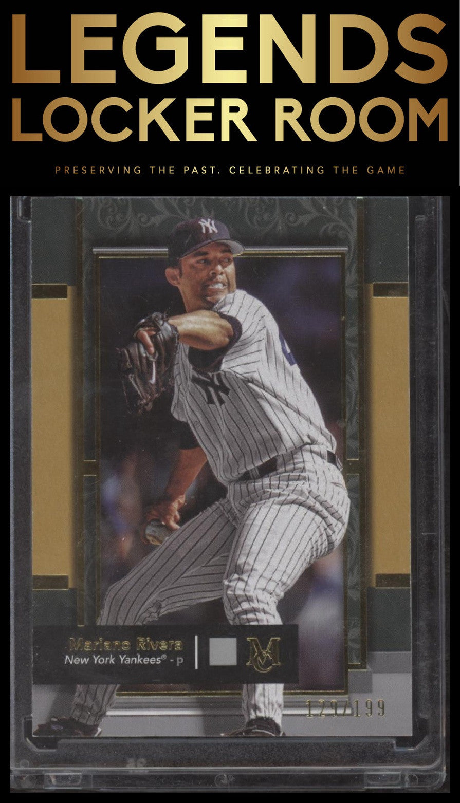 2024 Topps Museum Collection #99 Mariano Rivera Gold #/199