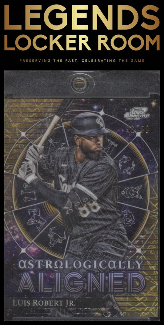 2024 Chrome Cosmic Luis Robert Jr. Astrologically Aligned Gold /50