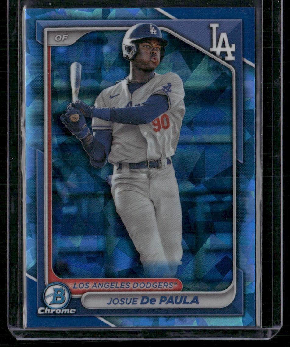 2024 Bowman Chrome Sapphire Josue De Paula Chrome Prospects