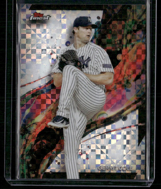 2024 Finest #80 Gerrit Cole Checkerboard Refractors