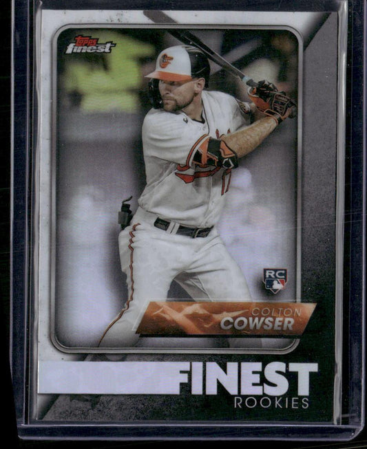 2024 Finest #FRD-3 Colton Cowser Finest Rookies Design Variations Refractor