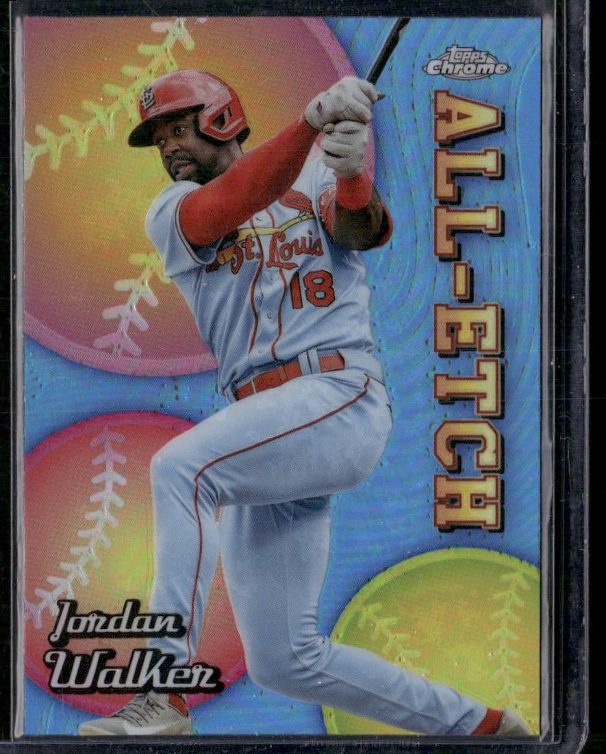 2024 Topps Chrome #CAE-23 Jordan Walker Chrome All-Etch