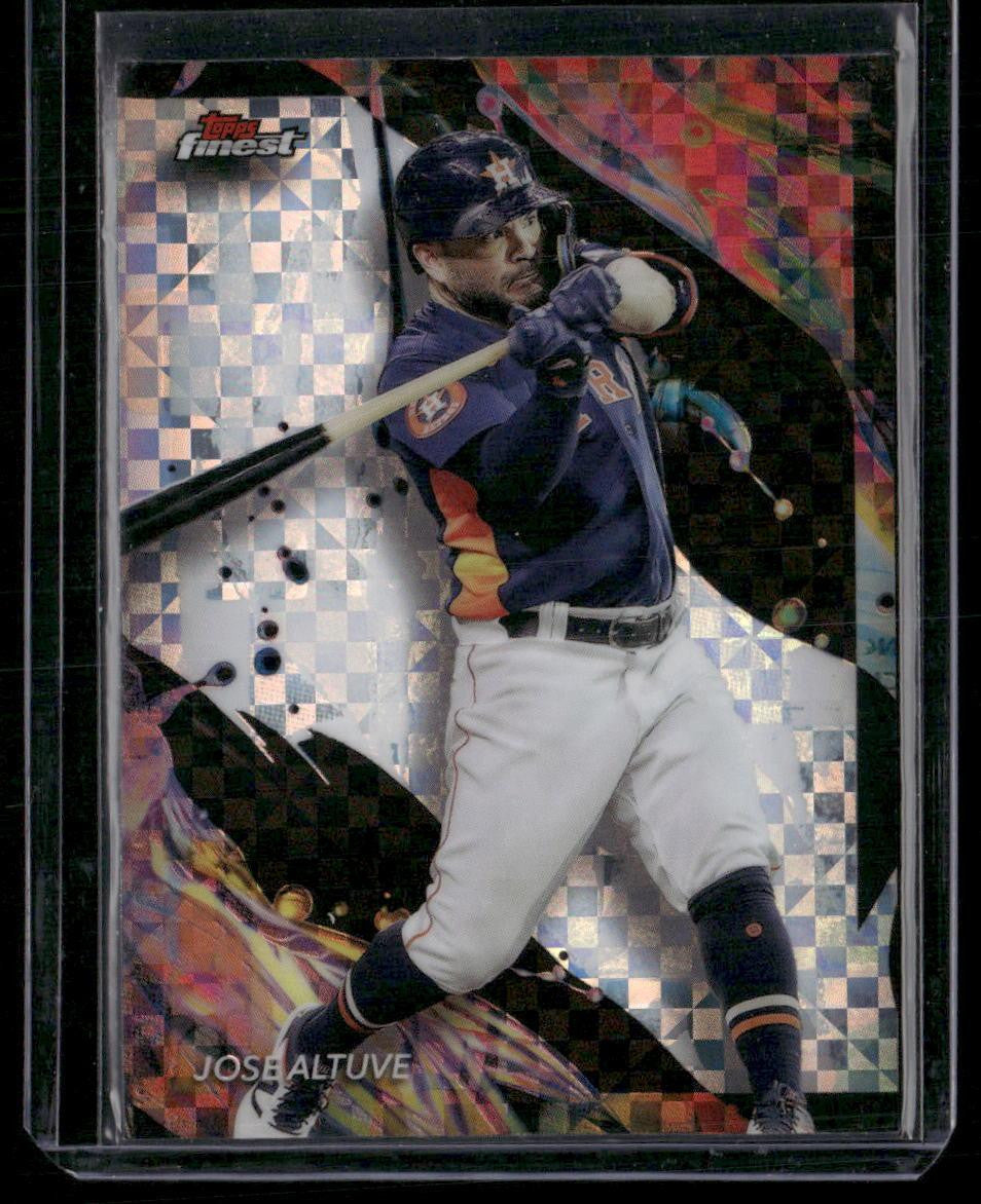 2024 Finest #121 Jose Altuve Checkerboard Refractors