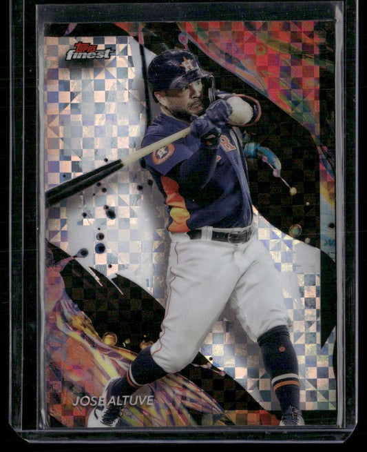 2024 Finest #121 Jose Altuve Checkerboard Refractors