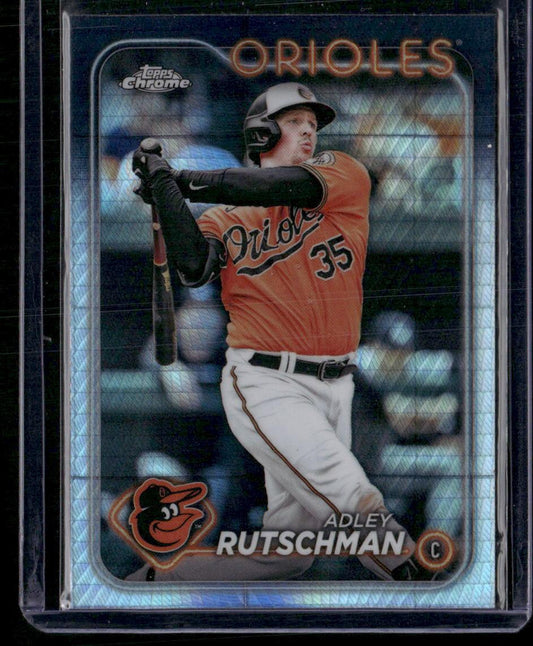 2024 Topps Chrome #80 Adley Rutschman Prism Refractors