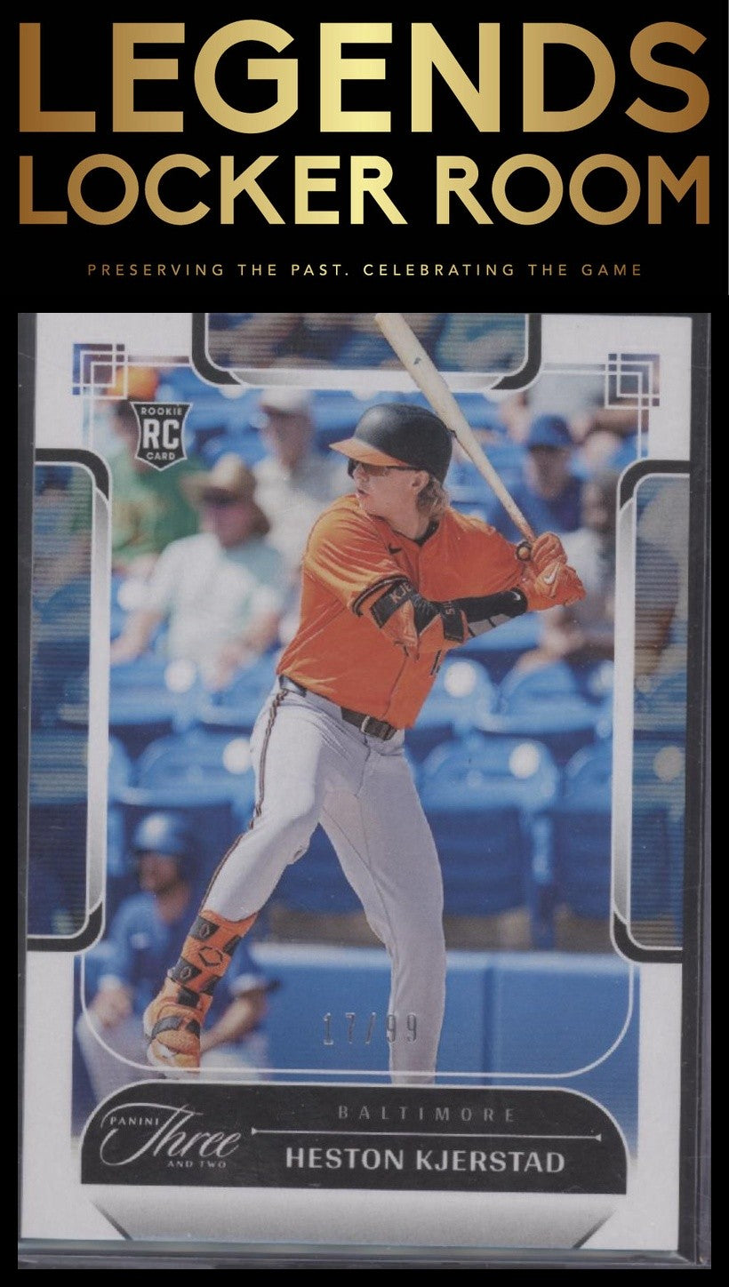 2024 Panini Three and Two #56 Heston Kjerstad #/99