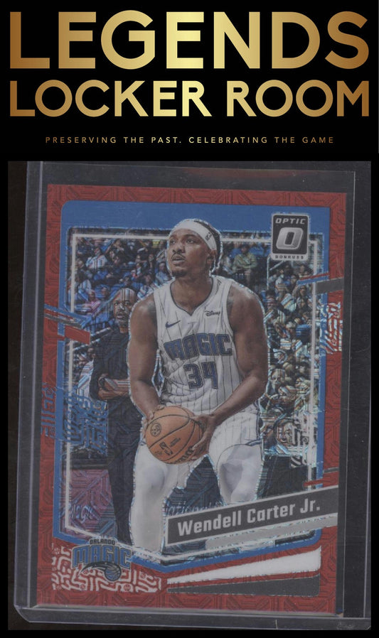 2023-24 Donruss Optic #89 Wendell Carter Jr. Choice Red #/88