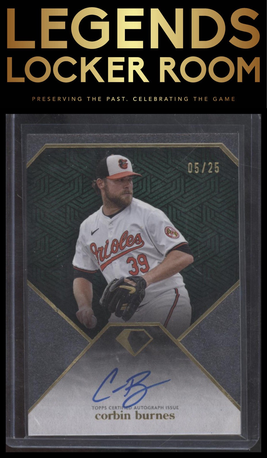 2024 Topps Diamond Icons #DIA-BUR Corbin Burnes Diamond Icons Autographs #/25