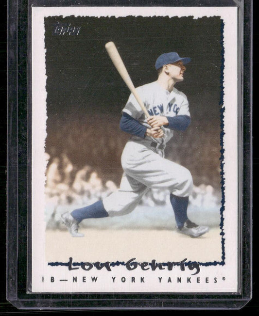 2010 Topps Update #VLC-38 Lou Gehrig Vintage Legends Collection