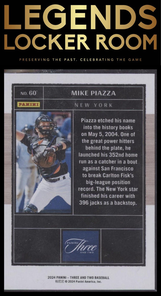 2024 Panini Three and Two #60 Mike Piazza #/99