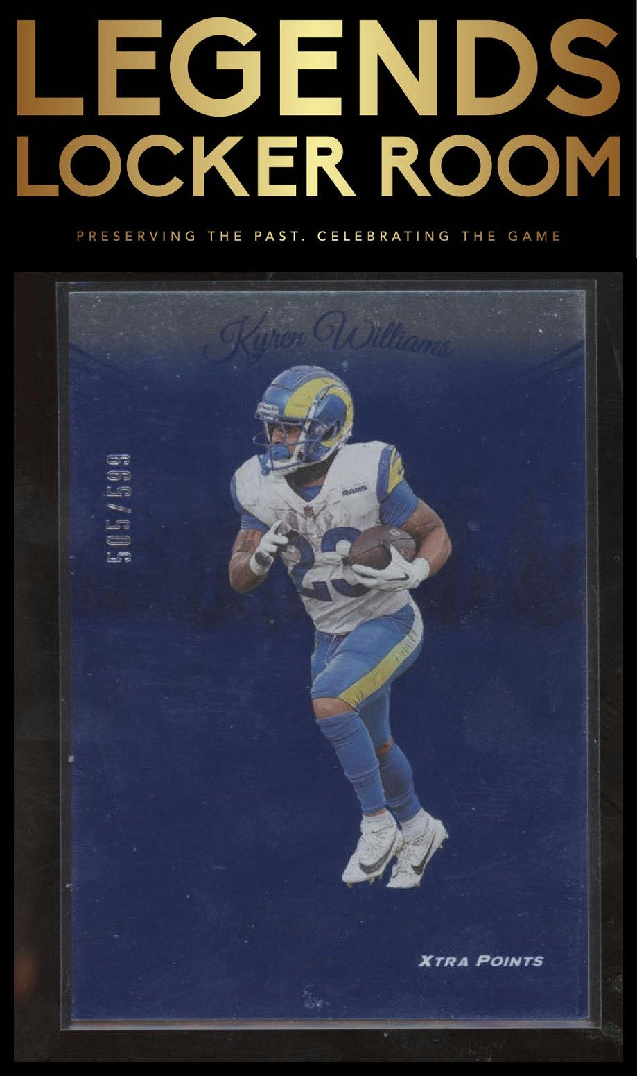 2024 Panini Prestige #174 Kyren Williams Blue Xtra Points #/599