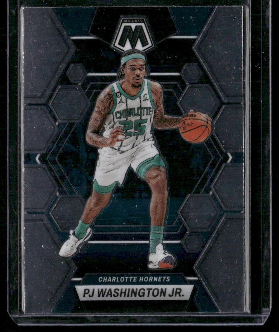 2022-23 Panini Mosaic #121 PJ Washington Jr.
