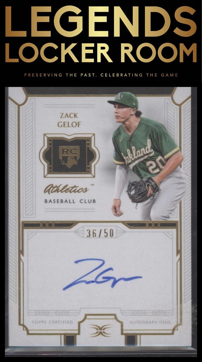 Topps Definitive #DRA-ZG2 Zack Gelof