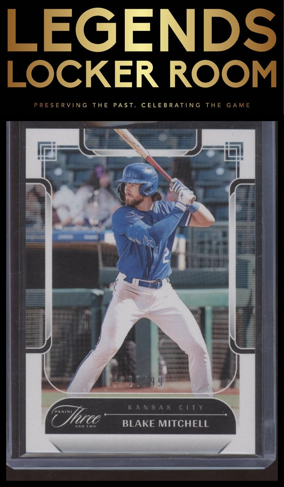 2024 Panini Three and Two #32 Blake Mitchell #/99