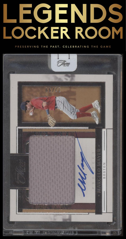 2024 Panini Three and Two Prospect Jersey Auto #PJA-MAM Marcelo Mayer
