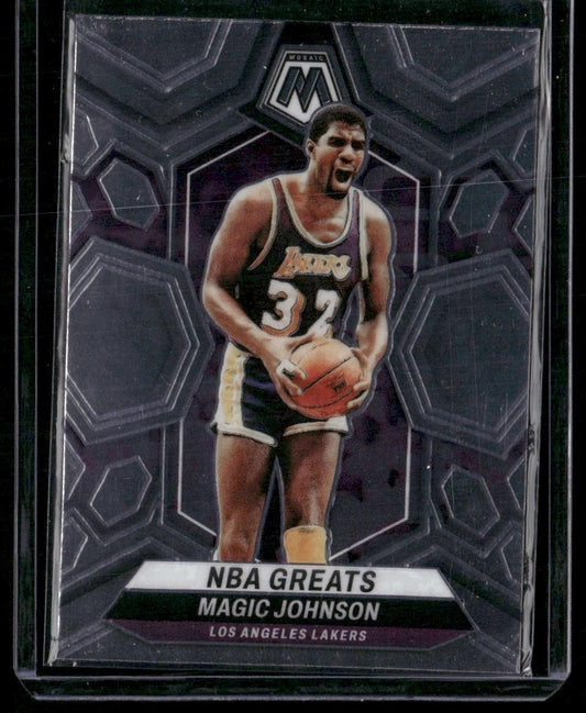 2023-24 Panini Mosaic #295 Magic Johnson