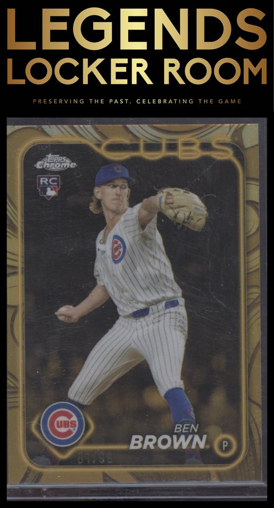2024 Topps Gilded Collection #101 Ben Brown #/99