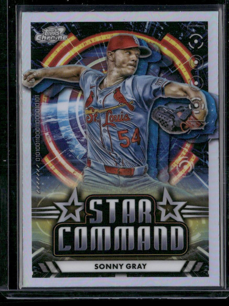 2024 Topps Chrome Cosmic #SC-12 Sonny Gray Star Command