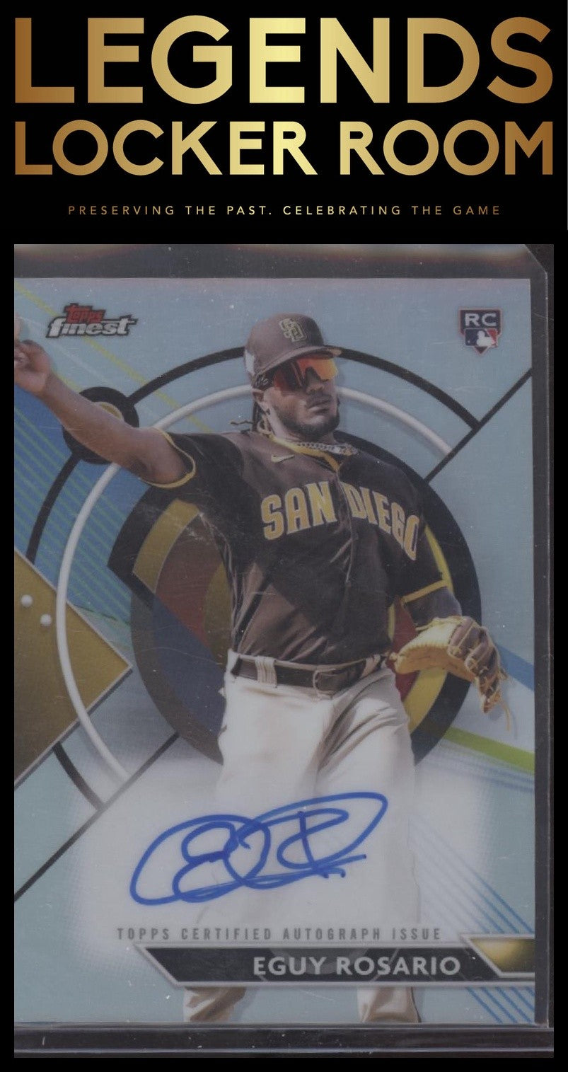 2023 Finest #FA-ERO Eguy Rosario Finest Autographs