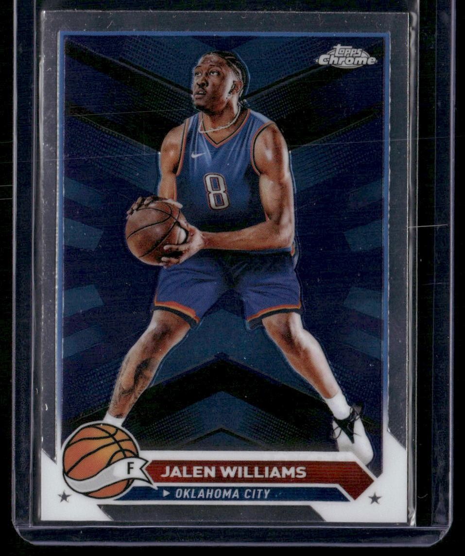 2023-24 Topps Chrome #184 Jalen Williams