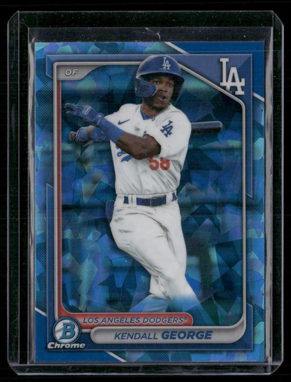 2024 Bowman Sapphire Edition #BCP-58 Kendall George