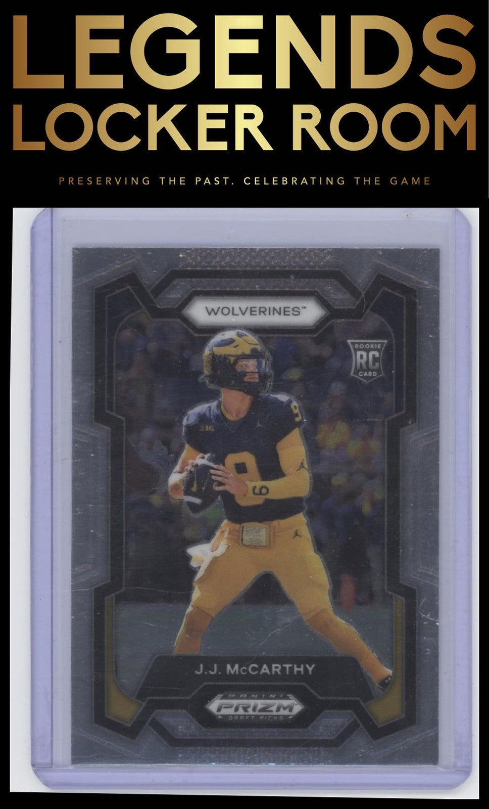 2024 Panini Prizm Draft Picks #132 JJ McCarthy