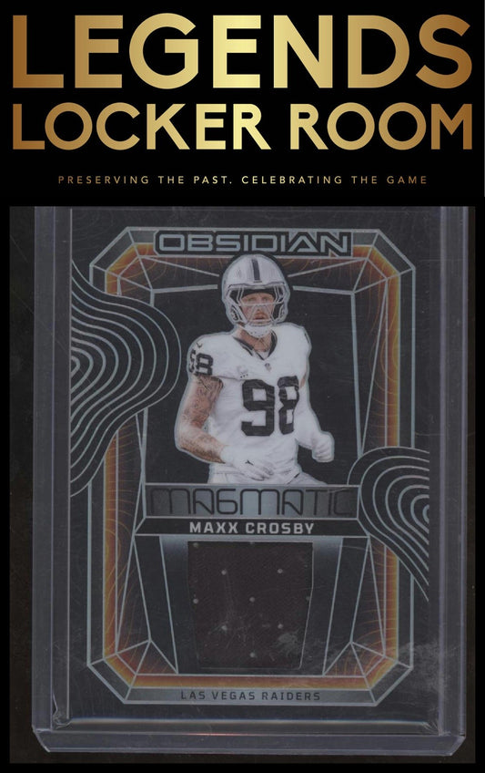 2024 Panini Obsidian - Magmatic Memorabilia #7 Maxx Crosby