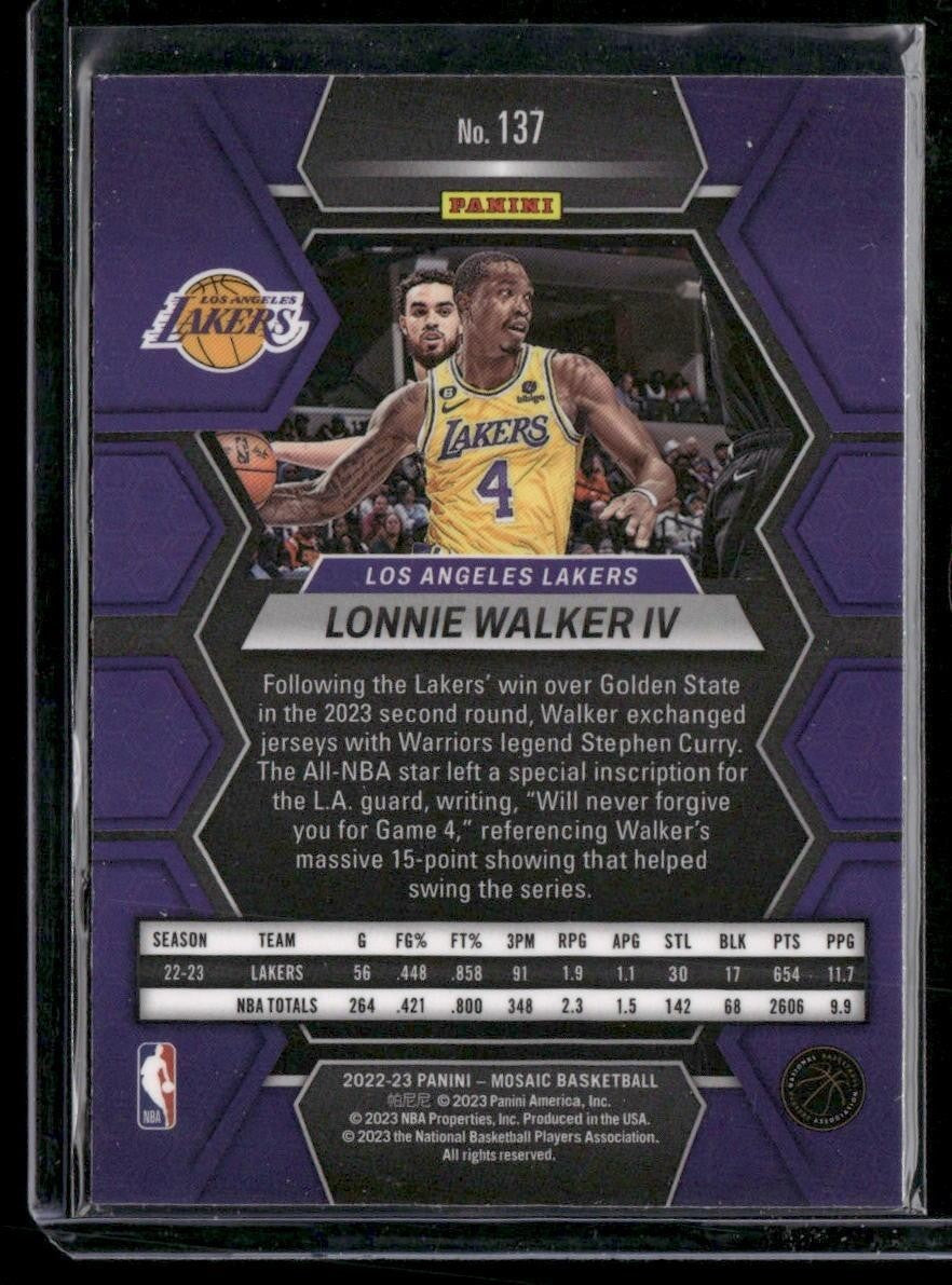 2022-23 Panini Mosaic #45 Isaac Okoro