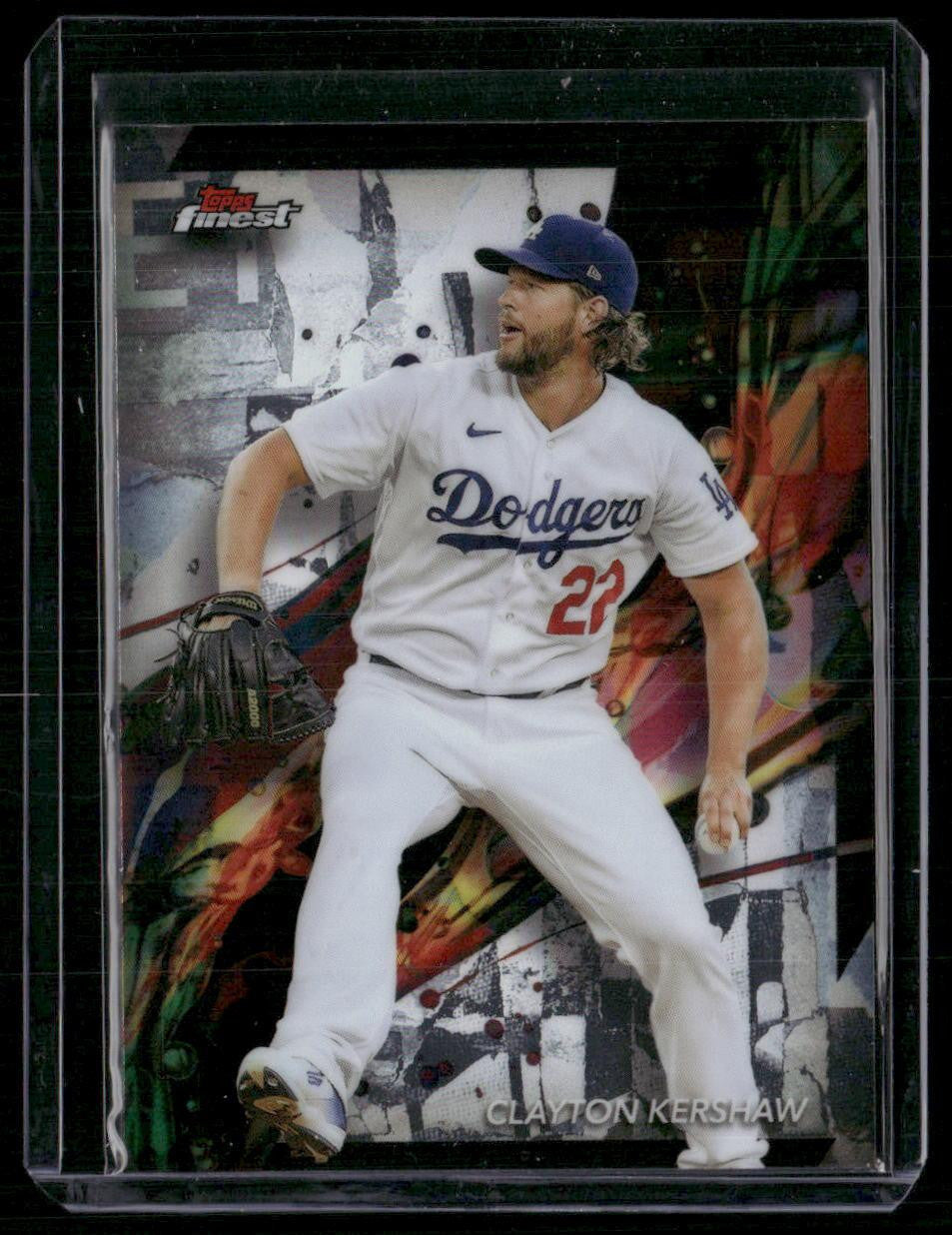 2024 Finest #55 Clayton Kershaw