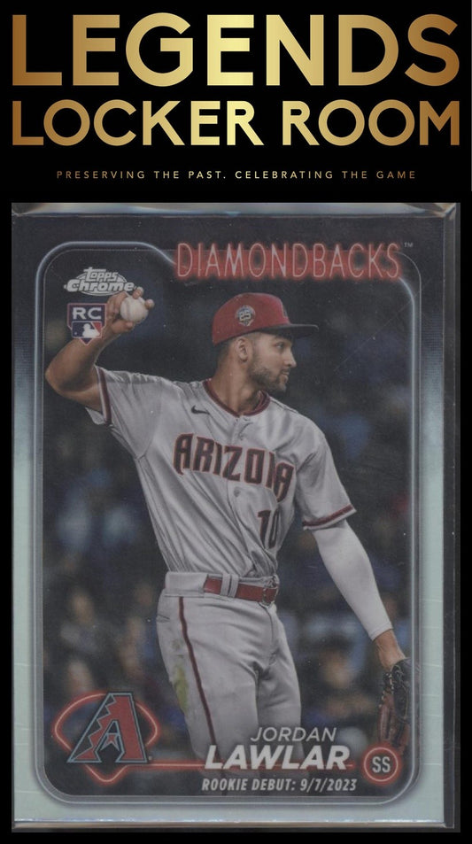 2024 Topps Chrome Update #USC51 Jordan Lawlar Refractors