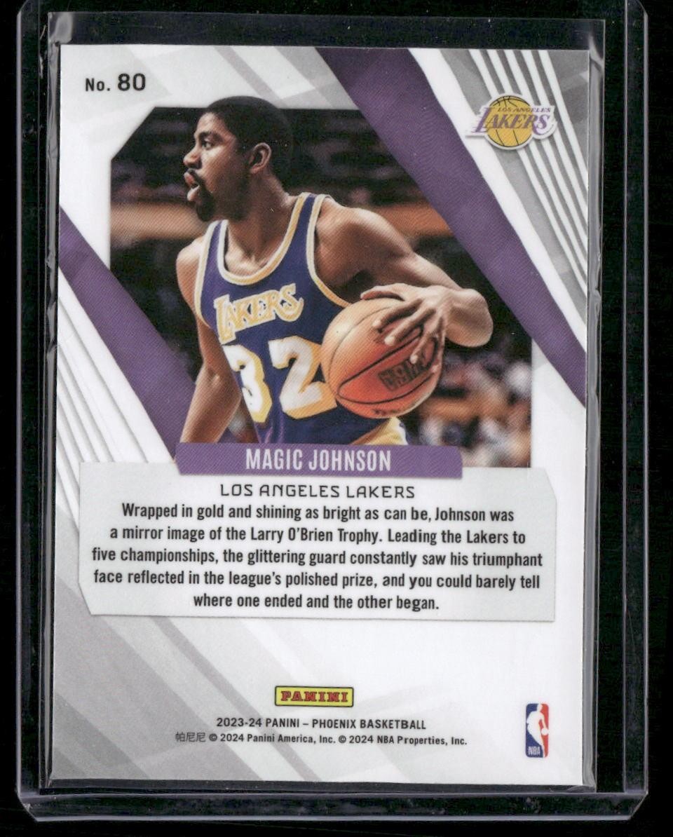 2023-24 Panini Phoenix #80 Magic Johnson