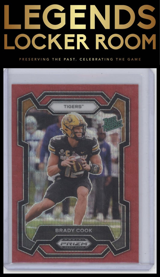 2024 Panini Prizm Draft Picks #187 Brady Cook Silver