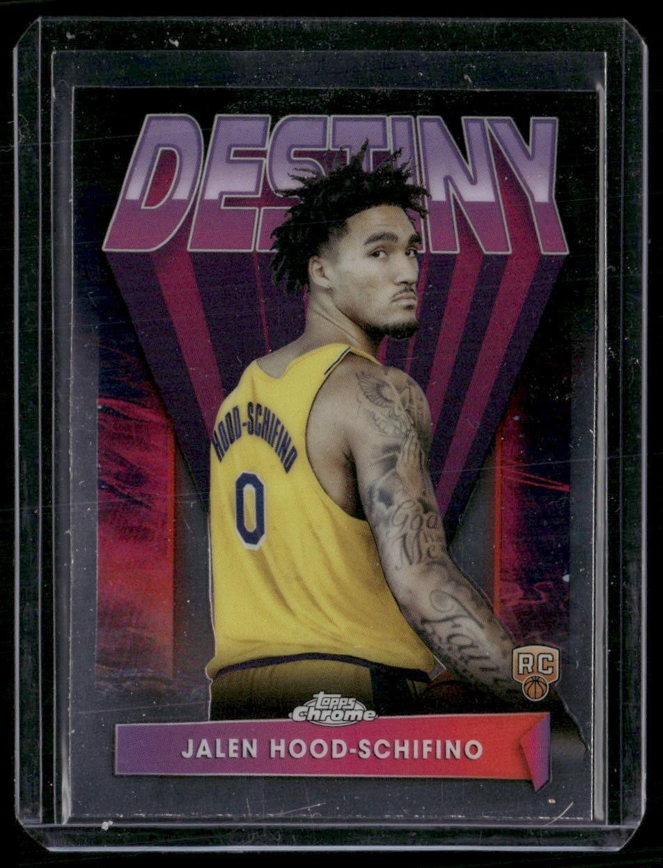 2023-24 Topps Chrome #D-9 Jalen Hood-Schifino Destiny