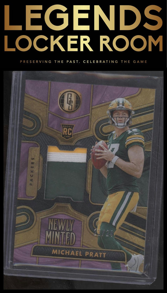 2024 Panini Gold Standard #NMM-MPT Michael Pratt Newly Minted Rose Gold #/24