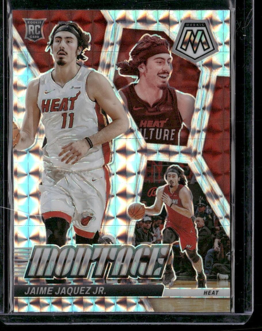 2023-24 Panini Mosaic #28 Jaime Jaquez Jr. Montage Mosaic