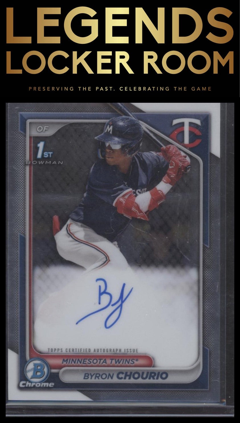 2024 Bowman #CPA-BCH Byron Chourio Chrome Prospects Autographs