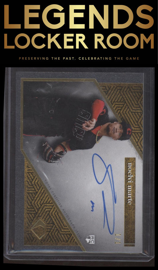 2024 Topps Diamond Icons #AC-NOEL Noelvi Marte Autographs Gold #/1