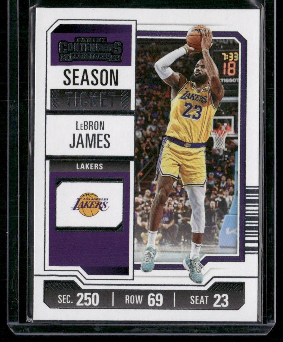 2023-24 Panini Contenders #46 LeBron James