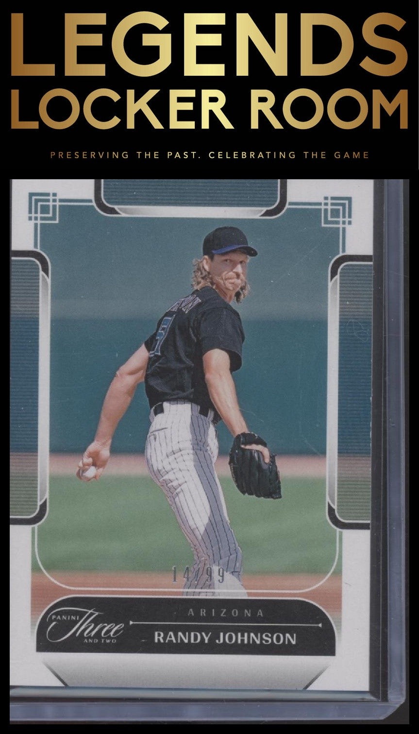 2024 Panini Three and Two #14 Randy Johnson #/99
