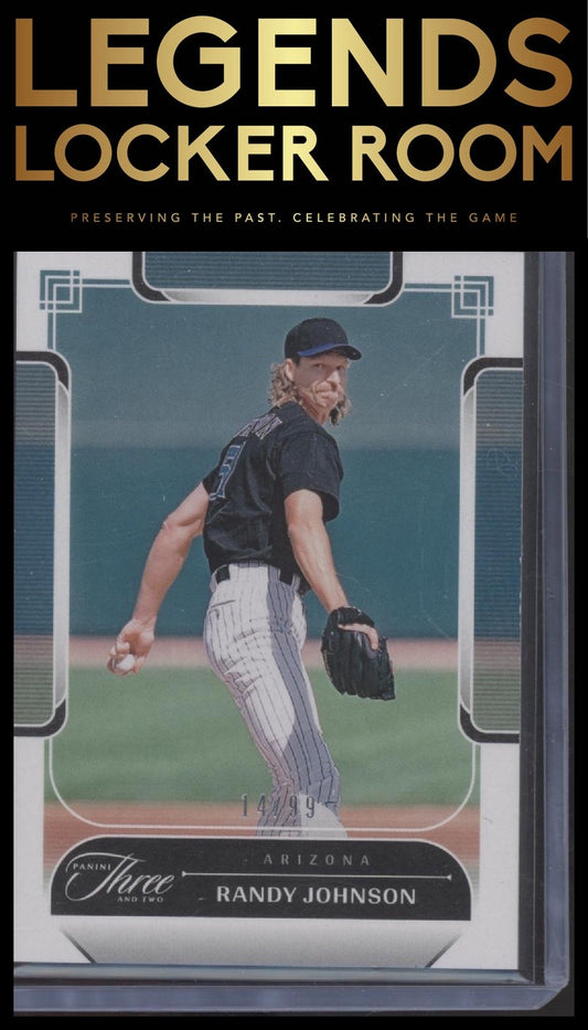 2024 Panini Three and Two #14 Randy Johnson #/99
