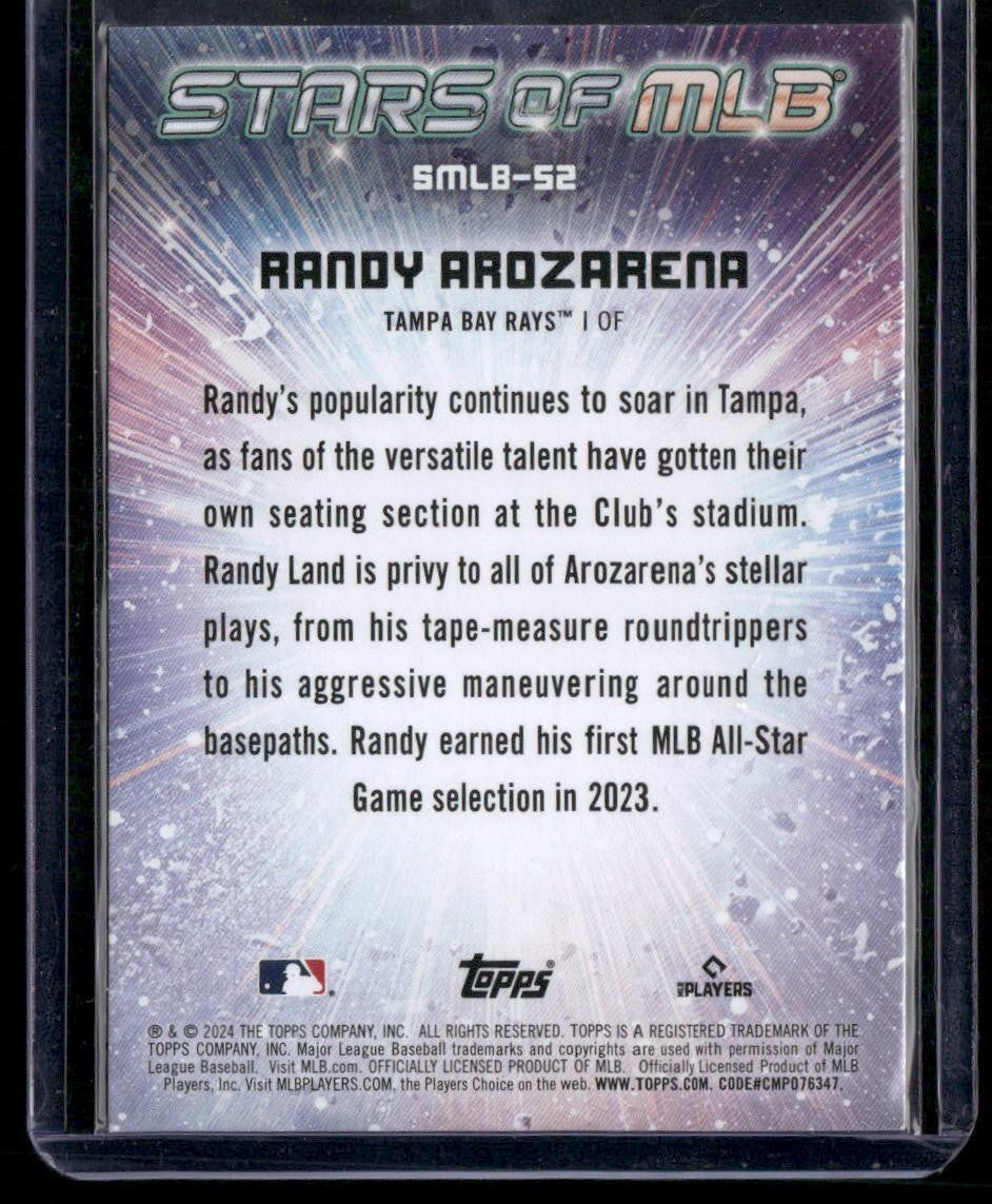 2024 Topps #SMLB-52 Randy Arozarena Stars of MLB