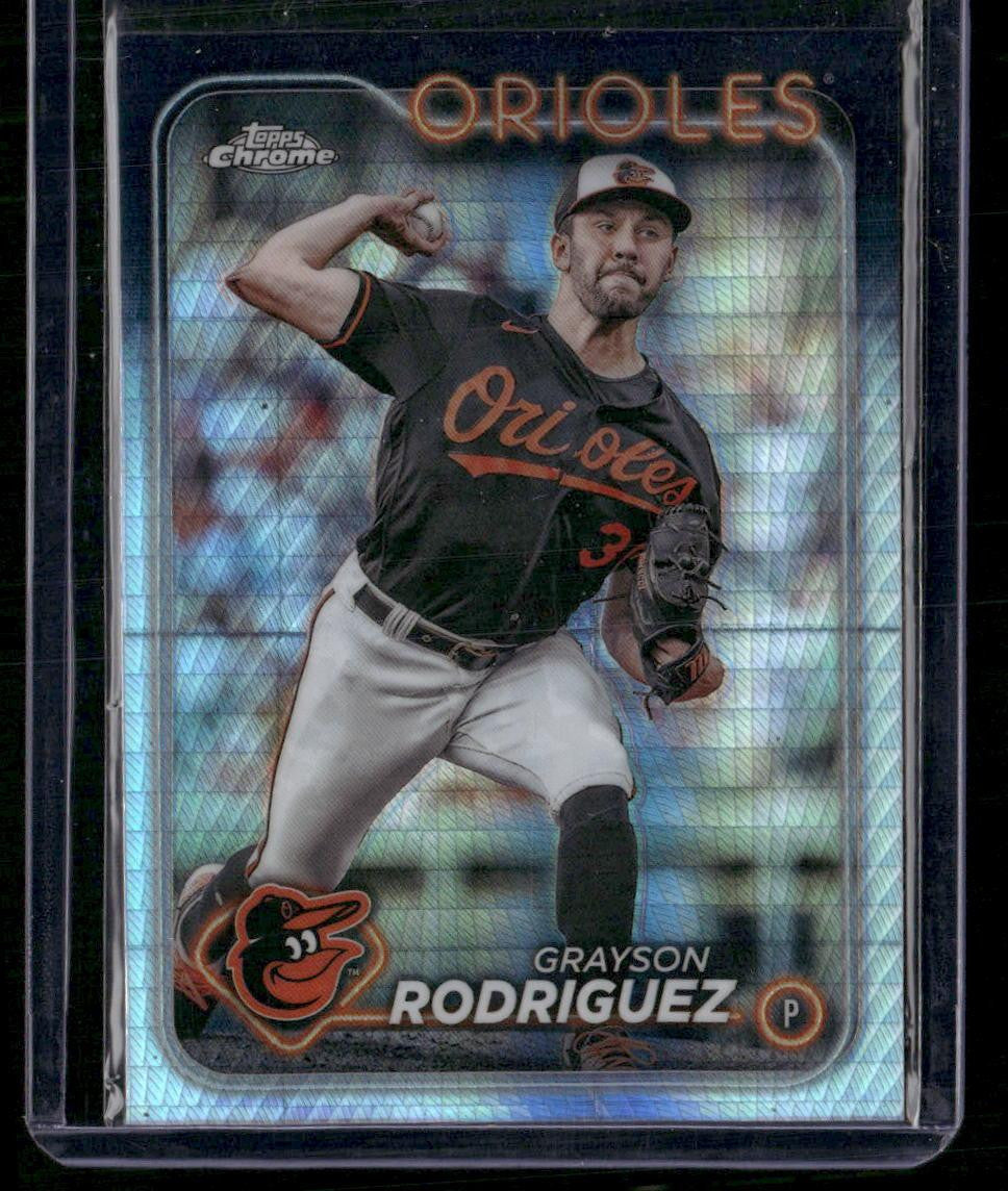 2024 Topps Chrome #268 Grayson Rodriguez Prism Refractors