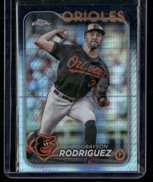 2024 Topps Chrome #268 Grayson Rodriguez Prism Refractors