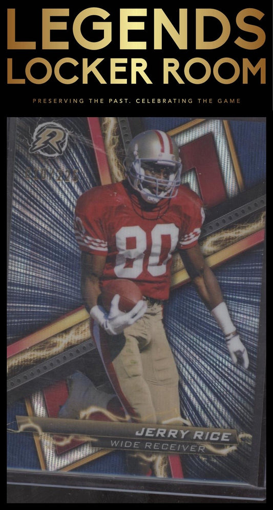 2023 Topps Composite #63 Jerry Rice Resurgence Navy Surge #/225