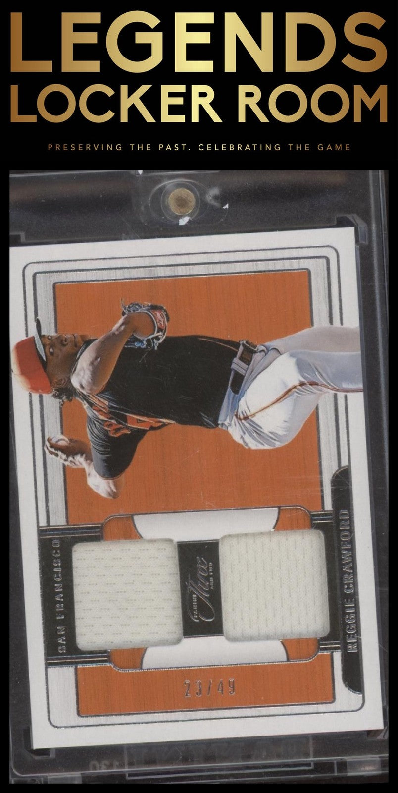 2024 Panini Three and Two Reggie Crawford Dual Patch RC /32 Prospect