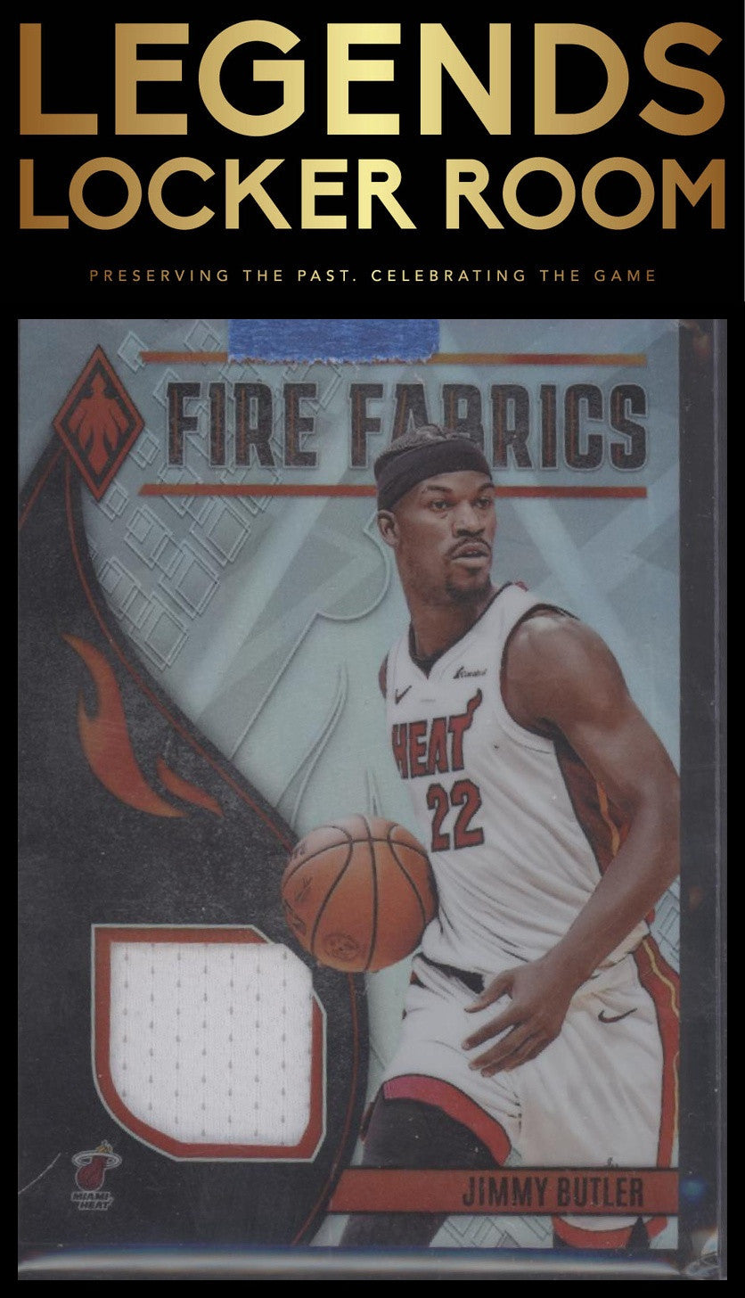 2023-24 Panini Phoenix #FF-JIM Jimmy Butler Fire Fabrics